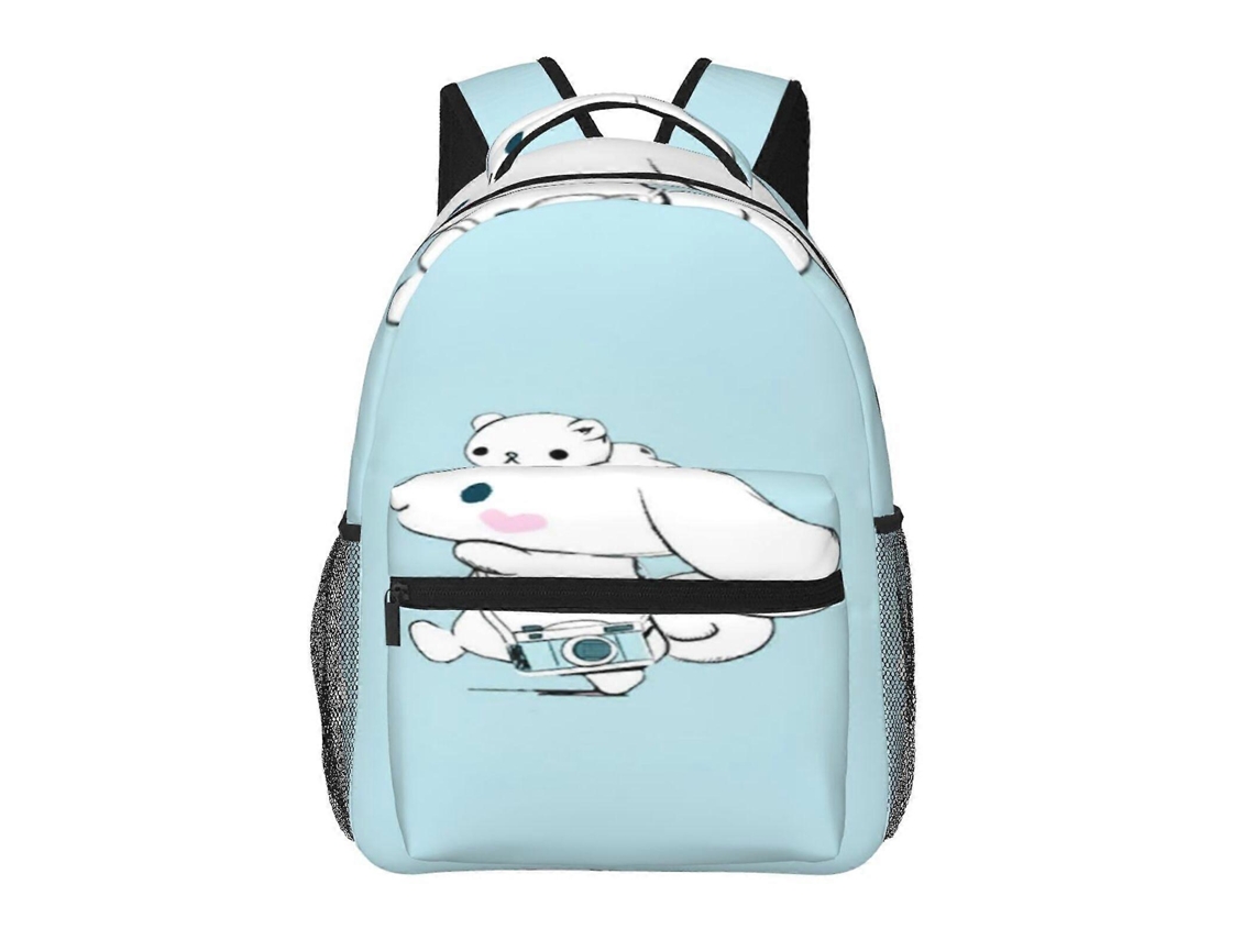 Mochila Cinnamoroll D247 Para Escola E Trabalho, Leve E À Prova Dágua, Mochila Estilosa Para Estudantes E Adultos E247 Olysi Shop
