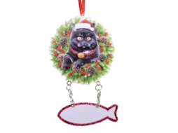 Pendente Natalino Para Pet Decorativo De Acrílico