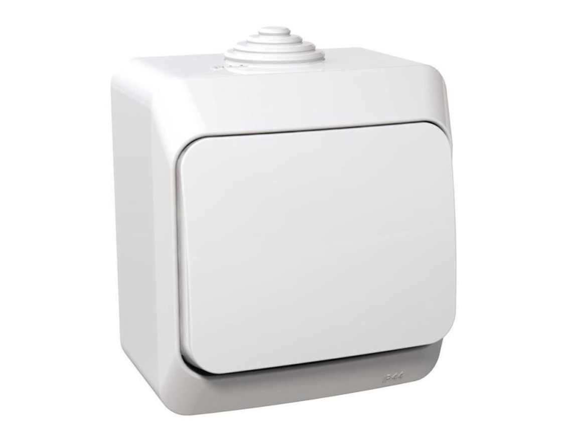Interruptor Schneider Electric Cedar Plus Ip44 Branco 10 Ax 250 V Ac