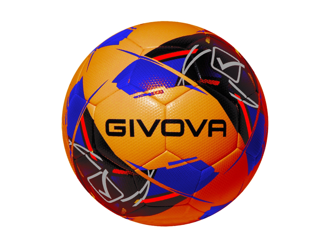 Bola De Futebol Givova Pallone New Maya Fluo 5 Amarelo Fluo Para Todos Os Níveis