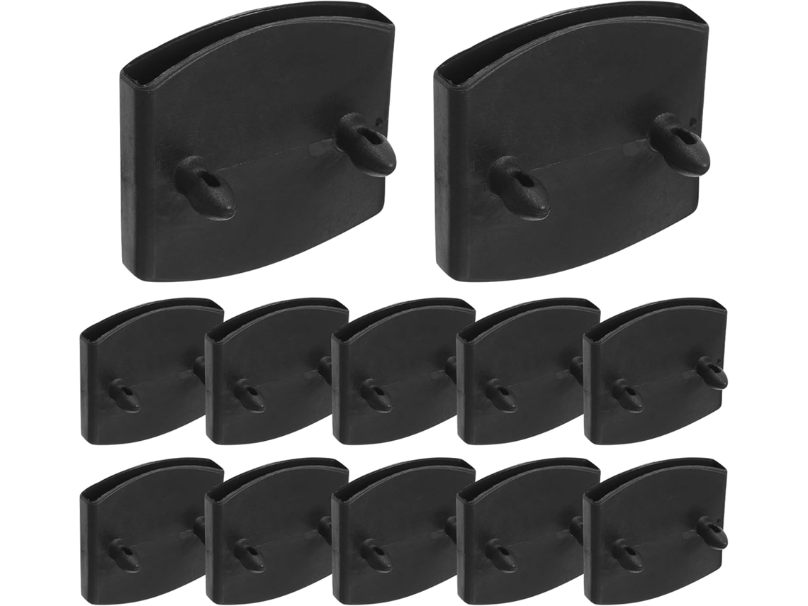 Kit De 20 Ripas Reposição Para Cama Com Suportes E Tampas Plástico, Acessórios Essenciais Para Estruturas De Cama