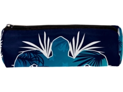 Estojo De Lápis Verão, Com Estampa De Tartaruga Tropical Azul, Estojo Material Escolar, Organizador De Mesa