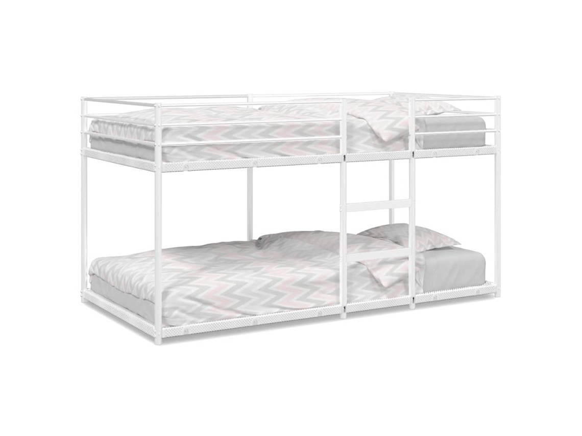 Beliche VIDAXL Branco Aço (100x190 cm)