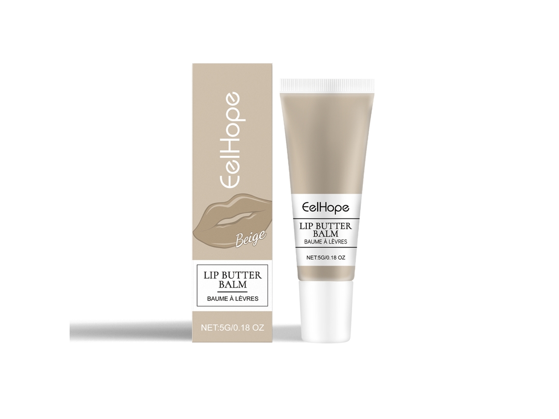 Bálsamo Labial Bege Apricot Com Cor E Hidratação