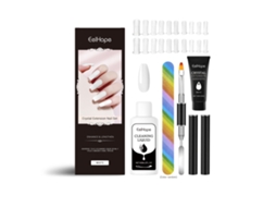 Kit De Extensão De Unhas Branco Cristal 06