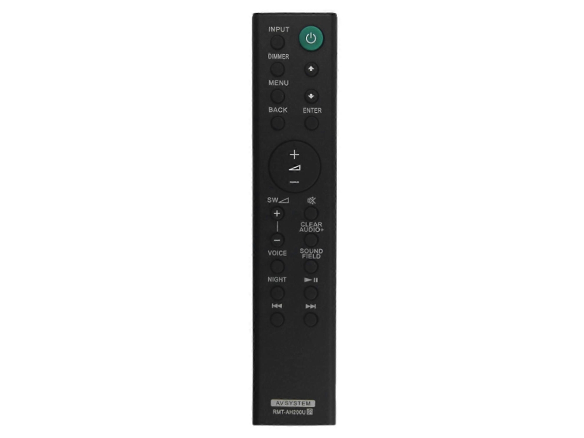 Controle Remoto De Substituição Rmt-ah200u Para Sony Ht-ct390, Sa-ct390, Sa-wrt3, Sa-wct390, Ht-rt3, Ht-rt40, Ht-rt3 E Ht-rt4.