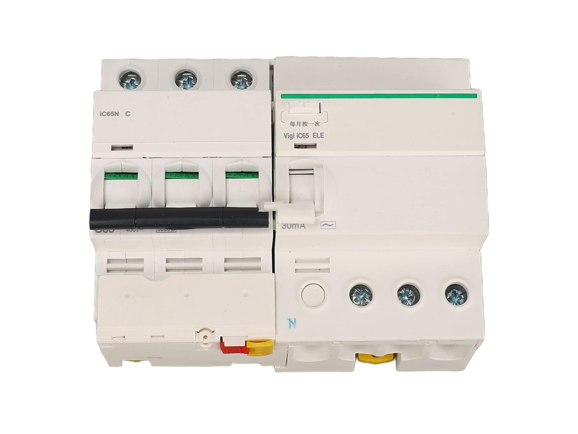 Disjuntor Pa66 400v (10a), Fácil Instalação, Clipe De Travamento Duplo