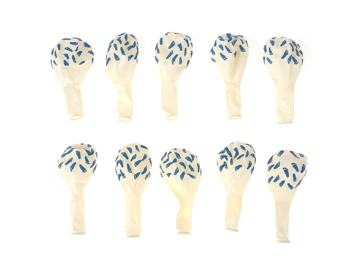 Laxiscreed Pack De 10 Balões De Látex Com Estampas Para Festas De Aniversário Infantil