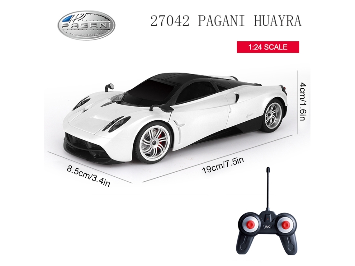 Réplica Licenciada Do Pagani Huayra Na Escala 1:24 - Carro De Controle Remoto Alta Velocidade, Modelo Esportivo Rc Para Adultos E -aquaforge