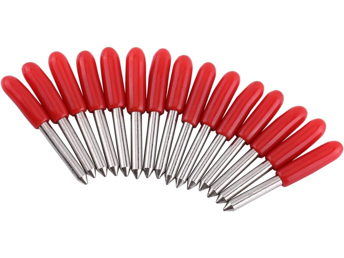 Lâminas De Corte Yinhing 45° Para Riscador, 15 Peças, Carboneto