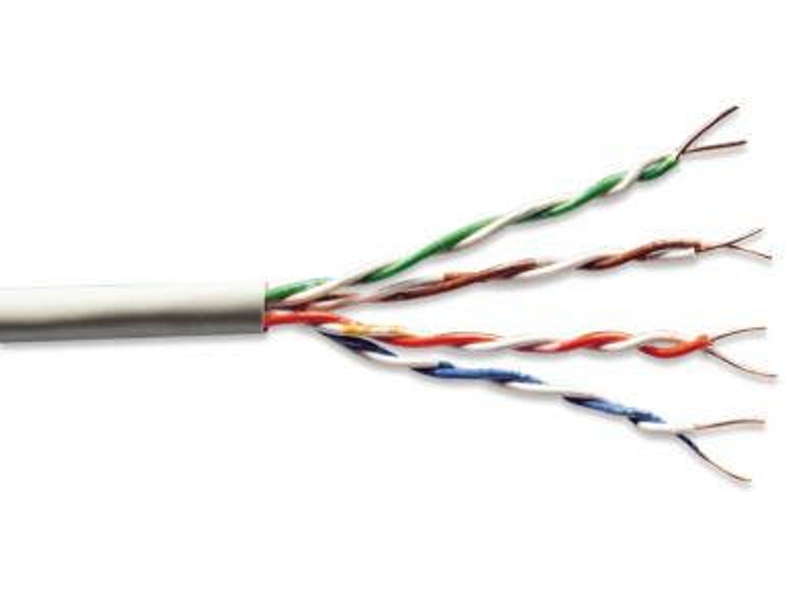 Cabo de Rede ASSMANN ELECTRONIC (RJ45 - 100 m - Cinzento)