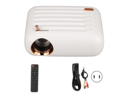 Projetor portátil de filmes para casa, escritório, ao ar livre, presente para crianças EOOCOO (conexão Wifi 1080p Hd)