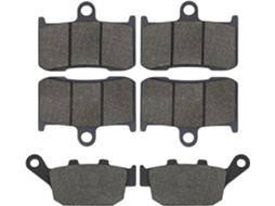 Pastilhas de Freio Universais Dianteiras e Traseiras para Motocicletas Z800 Material Semimetálico Avançado: