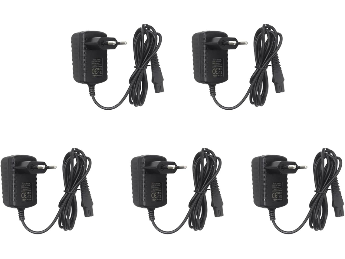 Carregador para Barbeador Elétrico 5x 12v com Cabo para Séries Z20, Z30 e Z4 SFUSHOS
