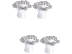 Gadpiparty Conjunto De 4-puxadores Cerâmica Para Portas E Gavetas Armários Cozinha