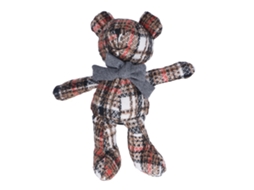 Rebe-muñeco De Urso Cartoony De 11,81 Polegadas Com Laço Tierno Pelúcia Suave Presente De Aniversário Dia Dos Namorados Marrom Escuro