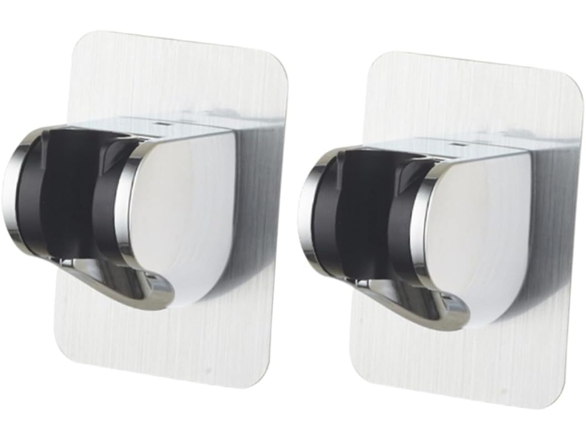 Suporte De Chuveiro Ajustável Shineofi, 2 Peças, Em Abs, Resistente, Para Parede E Banheiro Dos Pais