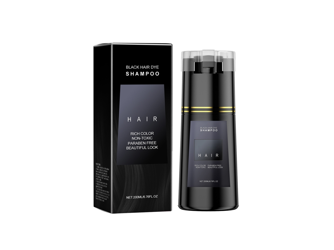 Shampoo para Cabelos Pretos com Efeito Duradouro e Natural LAXISCREED