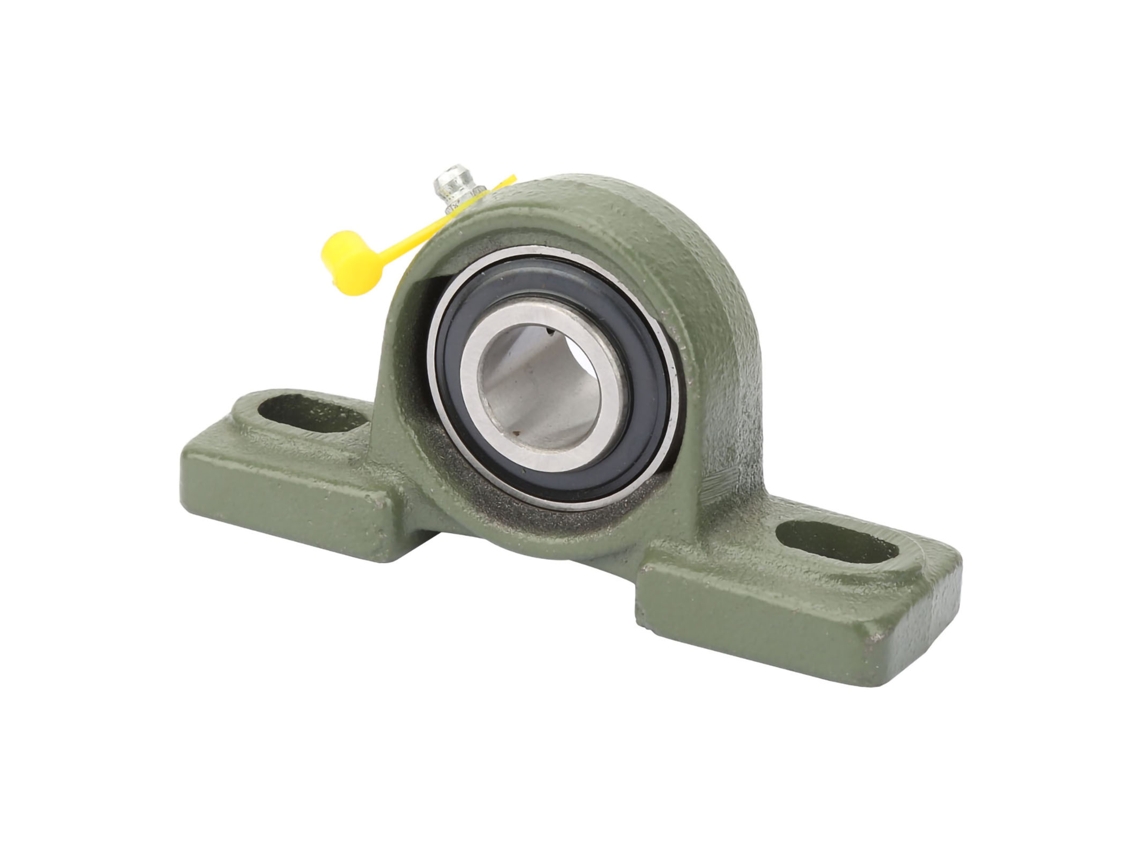 Cojinete De Roda Com Bloco De Almofada, Montagem Vertical, Base Sólida Com 2 Parafusos, Modelo Ucp208, 1 Unidade.