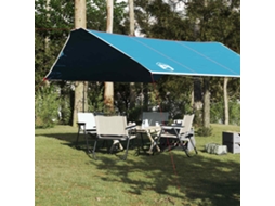 Vidaxl Lona De Campismo 420x440 Cm Impermeável Azul