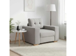 Vidaxl Sofá-cadeira Cinza Nuvem 100x78x80 Cm Tecido
