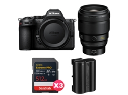 Z5 Ii + 135mm F/1.8 S Plena + 3 Sandisk 512gb Extreme Pro Uhs ii Sdxc + Nikon En el15c + Ebook “20 Dicas para Fotos Que Impressionam” NIKON