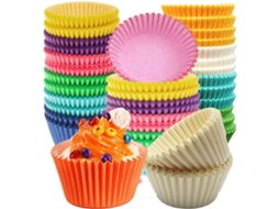 500 Unidades De Forminhas Para Cupcakes, Embalagens Copos Papel Descartáveis