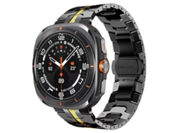 Bracelete Silicone com Padrão Xadrez para Samsung Galaxy Watch Active 2 (20mm) Azul XIAOMOYU