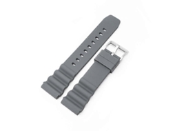 Pulseira De Silicone Com Fivela Prateada Xdfind