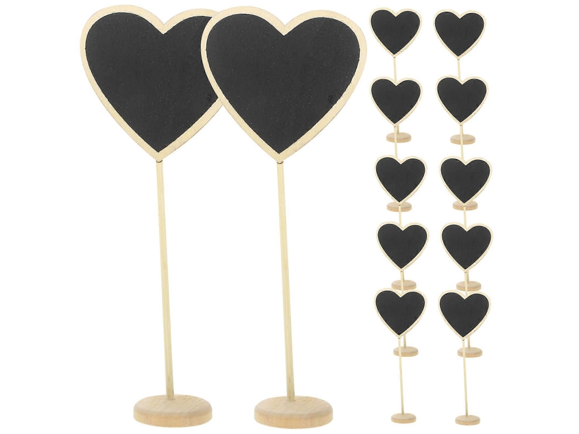 12 Mini Quadros De Avisos De Madeira Para Mesa E Decoração