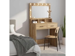 Vidaxl Mesa De Vestir Carvalho Artesanal 79 X 41 X 135 Cm