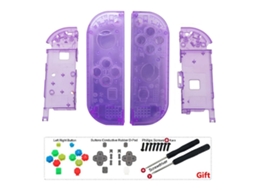 Capa para Nintendo Switch, Capa Protetora, Transparente Roxa Klb BRILVIBERA