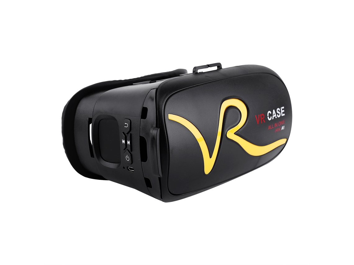 Óculos Vr Capa Vr Rka1 Óculos Vr com Controle Táctil (amarelo) EOOCOO (controle Táctil Realidade Virtual 3d)