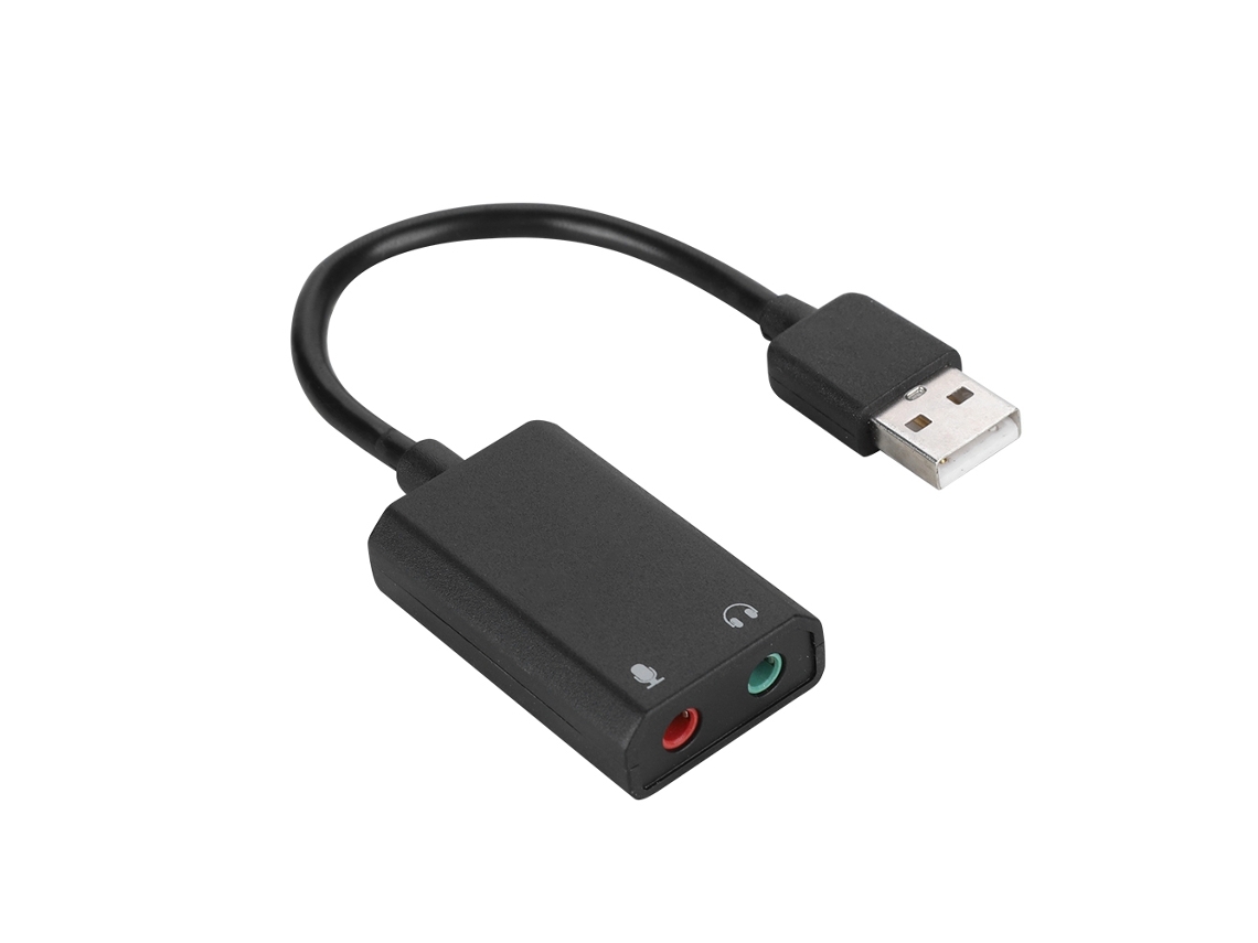 Adaptador Usb LAXISCREED para Microfone e Áudio