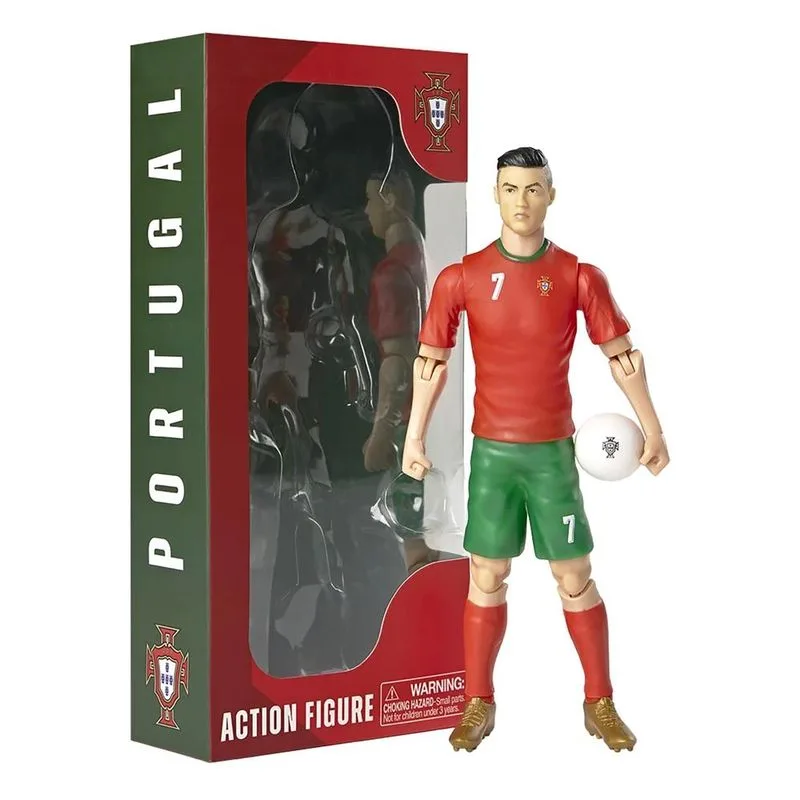 Figura Articulada Cristiano Ronaldo 7 Portugal 20cm Banbotoys 83781 Banbotoysp25