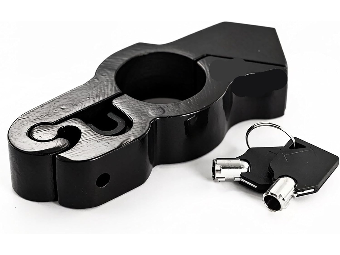 Cadeado para Guidão de Motocicleta Reforçado Adequado Harley Rh1250 S Motocicletas Compatível Antifurto: Este
