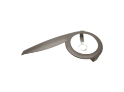 Carter de Corrente para Pedaleira 24/26/28´´ X 160 Mm Ctb 42/46T Prateadomvtek