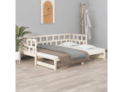 Day Bed, Day Beds Vidaxl Marrom Madeira De Pinho (80 X 200 Cm)