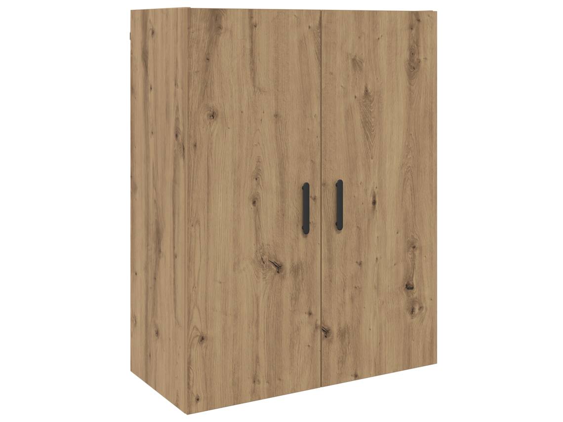 Conjunto 1 Armário De Parede Vidaxl Castanho Derivados De Madeira (69,5 X 34 X 90 Cm)