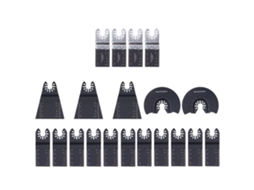 Kit De 20 Hojas De Sierra Oscilante De Liberación Rápida, Herramienta De Corte Universal Para Madera Y Metal