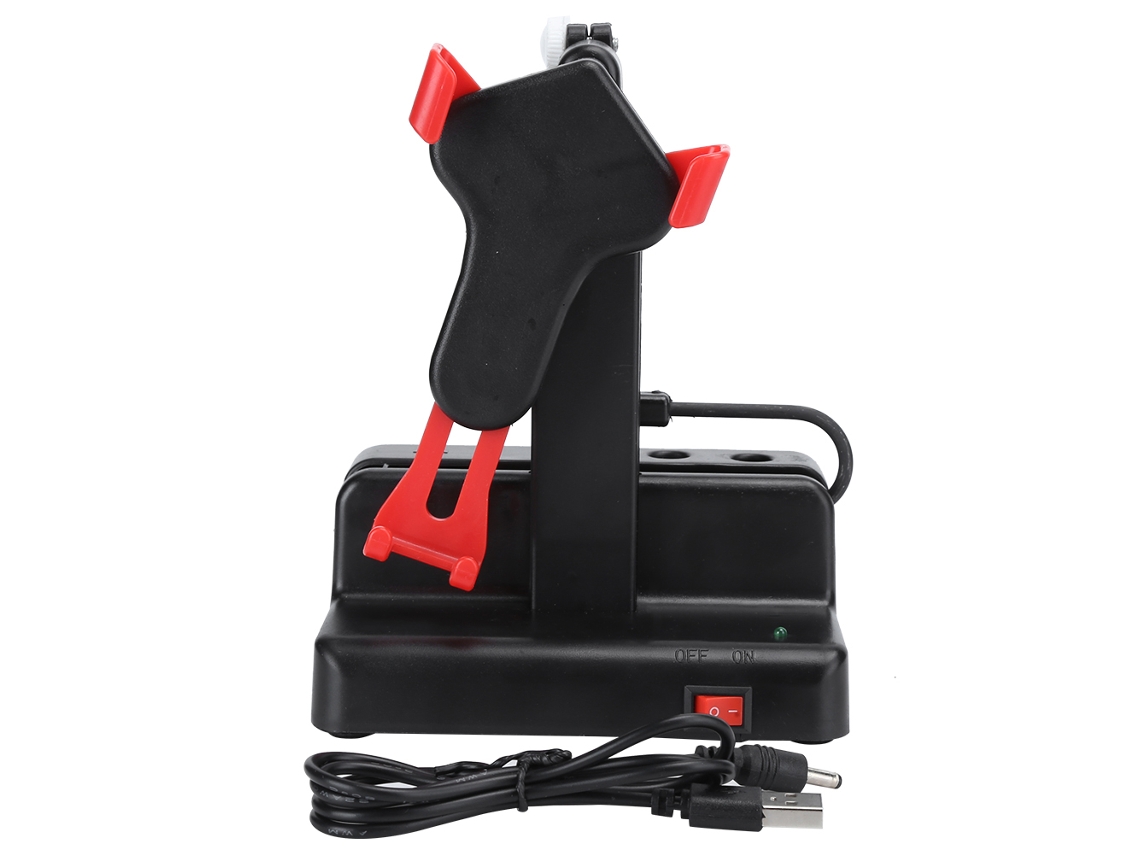 Contador De Passos Automático Para Celular Com Sensor De Movimento, Giro Para Esquerda E Direita, Pedômetro Para Celular (vermelho)