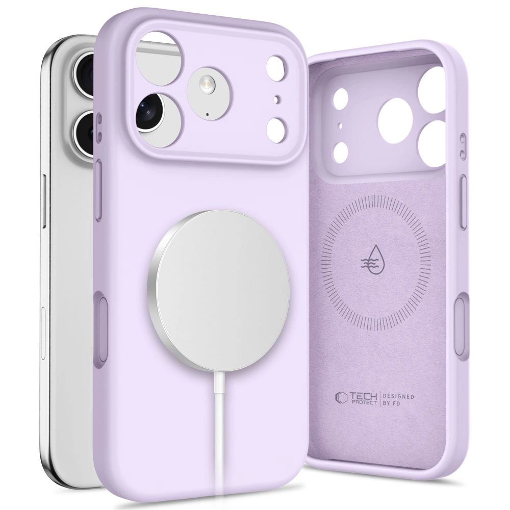 Capa Tech-protect Magsafe Para Iphone 17 Pro - Proteção Em Silicone