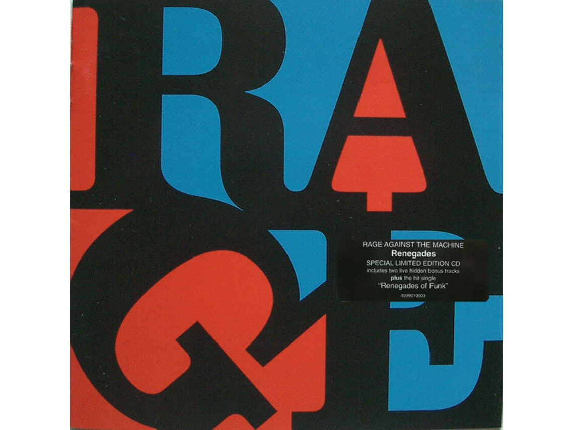 CD Rage Against The Machine - Renegades