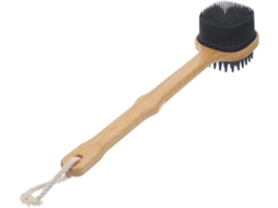 Escova De Banho Silicone Vicasky Com Cabo Longo, Esfoliante Corporal, Limpador Prático Para Banheiro