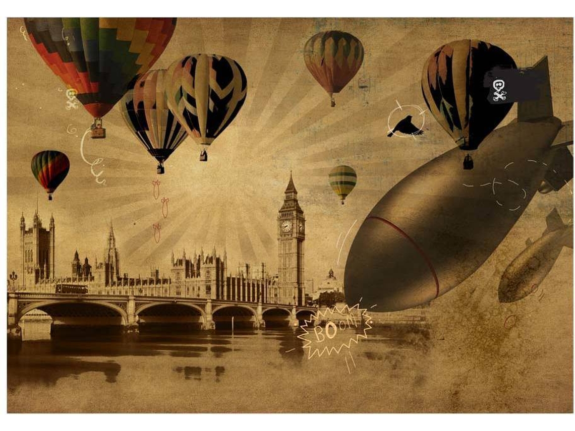 Papel de Parede ARTGEIST Balloon Competitions (100x70 cm)