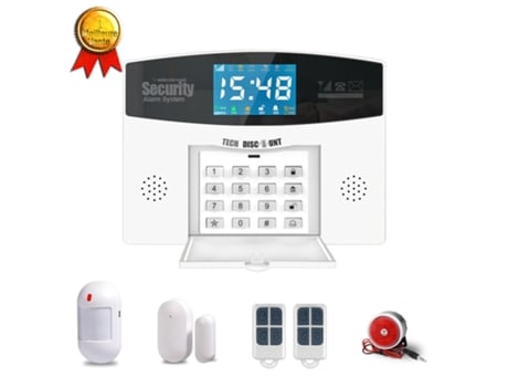 Alarme de porta e janela - Tuya - Host de rede dupla - Infravermelho - 100 zonas - GSMWIFI TUYA