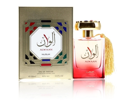 Eau De Parfum Alwaan by Nusuk Spray (Unisex) 3.4 oz (100 ml)