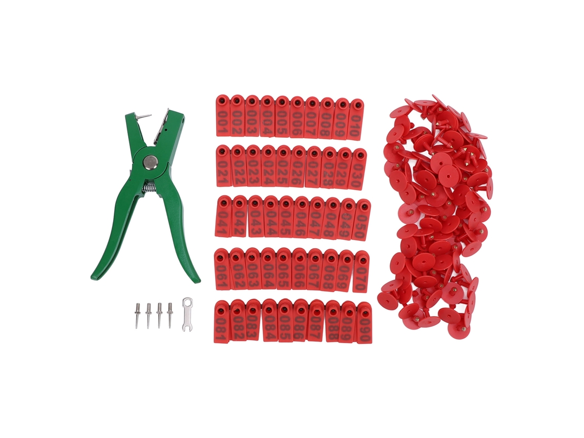 Kit Aplicador de Marcadores de Orelha para Gado | S/MARCA