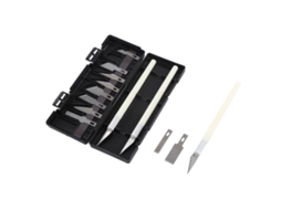 Set De Facas Artesanais Com 3 Peças E 10 Lâminas Para Talhar Abóboras E Modelagem De Hobby