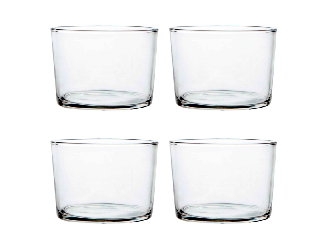 Pacote De 4 Copos De Cristal, Modelo Pequeno, Serve Licor, Vinho, Cerveja, Celebrações, Festas, Pode Ser Lavado Na Máquina De Lavar Louça (23 Cl Acan